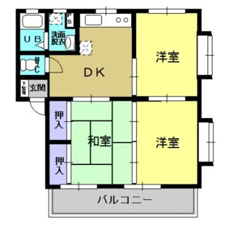 ファミール末吉の物件間取画像